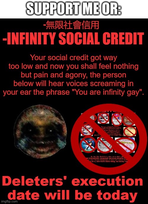 -Infinity Social Credit - Imgflip