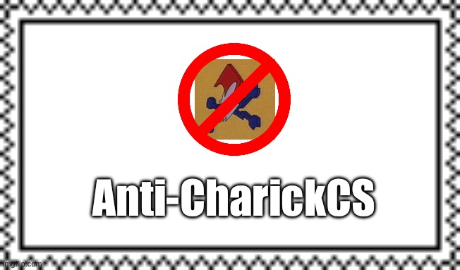 Anti-CharickCS Stamp | Anti-CharickCS | image tagged in deviantart,banned,funny,lori loud,lincoln loud,meme | made w/ Imgflip meme maker