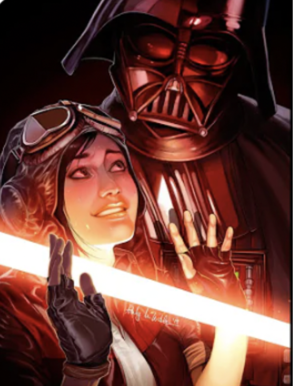 High Quality Aphra Vader Blank Meme Template
