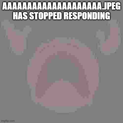 Deepfry #1 | AAAAAAAAAAAAAAAAAAAA.JPEG HAS STOPPED RESPONDING | image tagged in crying emoji | made w/ Imgflip meme maker