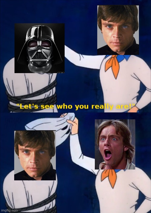 Anyone else remember this scene in TESB (The Empire Strikes Back)? | image tagged in lets see who you really are,star wars,darth vader luke skywalker,the empire strikes back | made w/ Imgflip meme maker