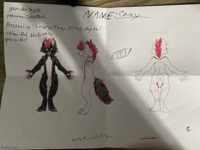 My sona, (base by @_neffertity_) | image tagged in furry,oc | made w/ Imgflip meme maker