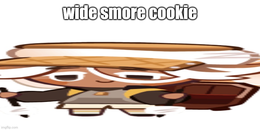 wide smore cookie | made w/ Imgflip meme maker