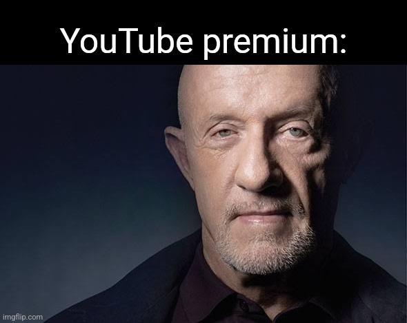 Kid Named | YouTube premium: | image tagged in kid named | made w/ Imgflip meme maker