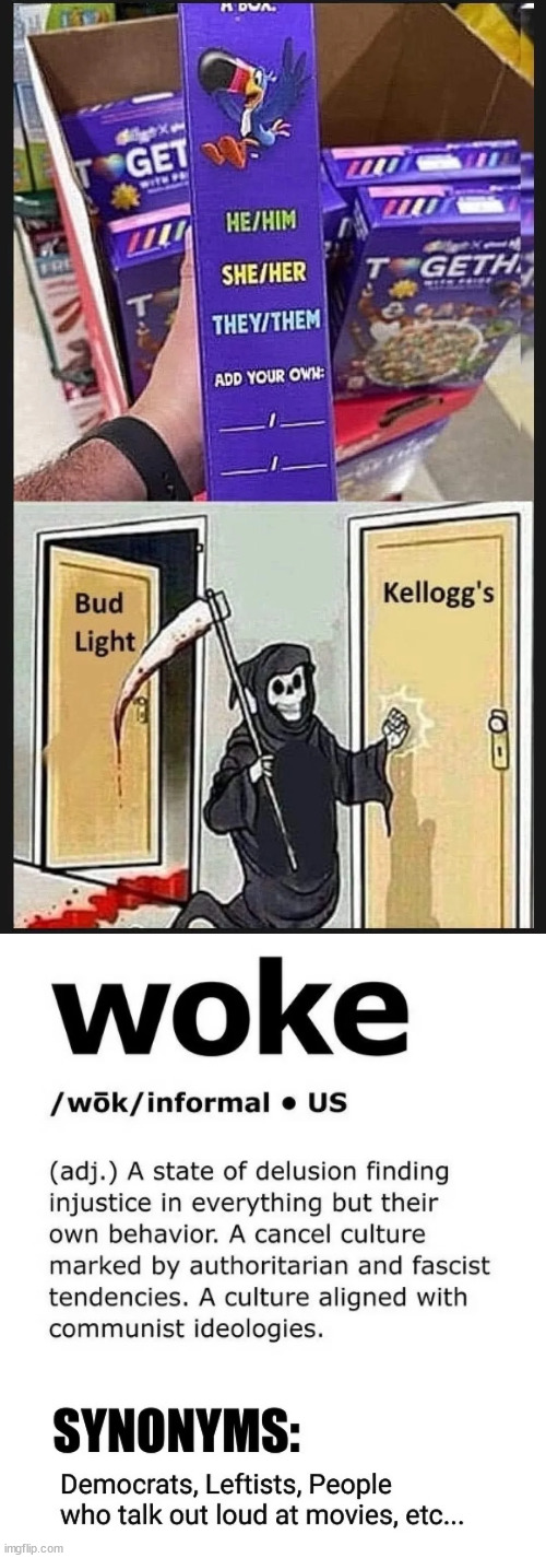 Woke | image tagged in woke,broke | made w/ Imgflip meme maker
