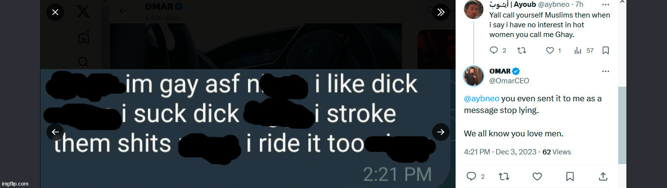 bro confessed to being gay in a message | image tagged in bro confessed to being gay in a message | made w/ Imgflip meme maker