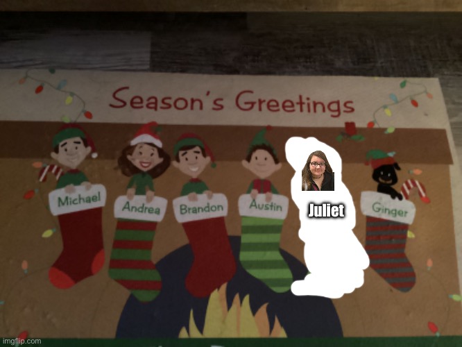My Newly Adopted Girl Sibling | Juliet | image tagged in christmas,girl,adopted,adoption,elf,sister | made w/ Imgflip meme maker