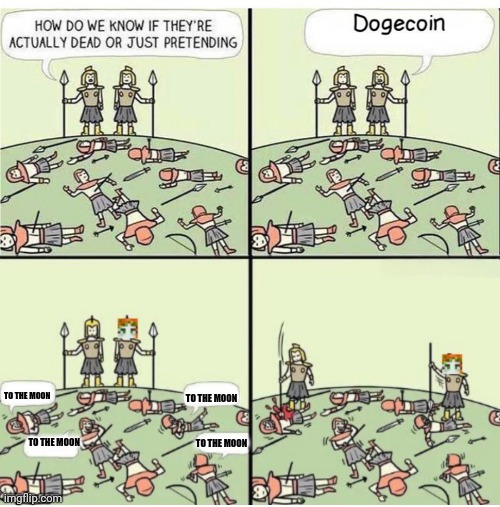 TO THE MOON; TO THE MOON; TO THE MOON; TO THE MOON | image tagged in dogecoin | made w/ Imgflip meme maker