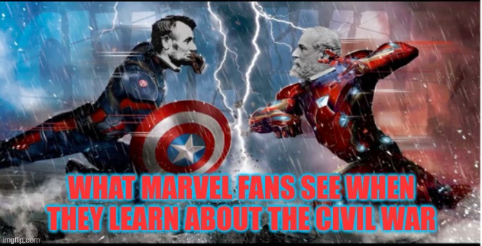 civil war | WHAT MARVEL FANS SEE WHEN THEY LEARN ABOUT THE CIVIL WAR | image tagged in marvel civil war | made w/ Imgflip meme maker