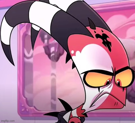 blitzo i will kill you | image tagged in angry blitz | made w/ Imgflip meme maker