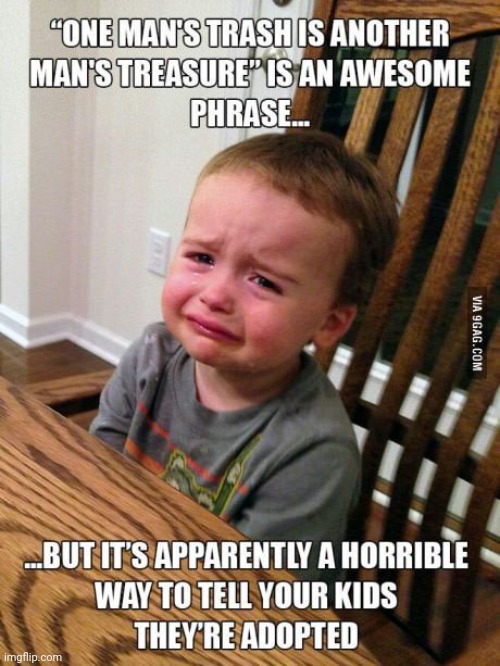Here's Dark humor for u guys | image tagged in upset kid | made w/ Imgflip meme maker