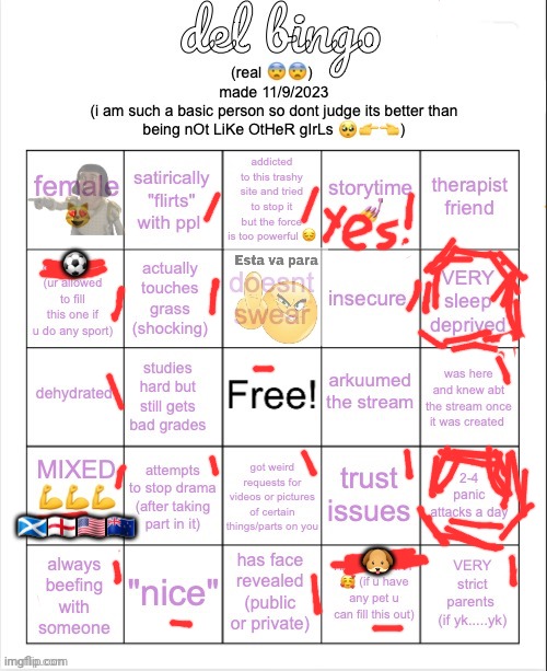 del bingo (real) | ⚽️; 🏴󠁧󠁢󠁳󠁣󠁴󠁿🏴󠁧󠁢󠁥󠁮󠁧󠁿🇺🇲🇳🇿; 🐶 | image tagged in del bingo real | made w/ Imgflip meme maker