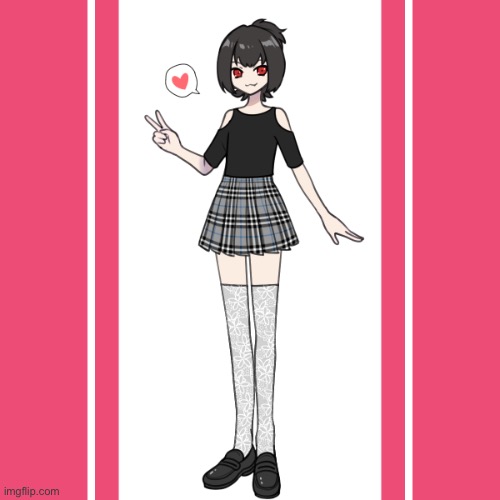 My little brother made my genderbend :3 | made w/ Imgflip meme maker