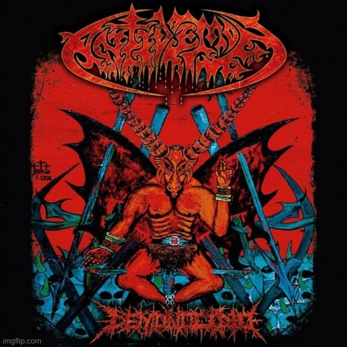 good ol brazillian christian brutal death metal. (band is called anti demon) | made w/ Imgflip meme maker