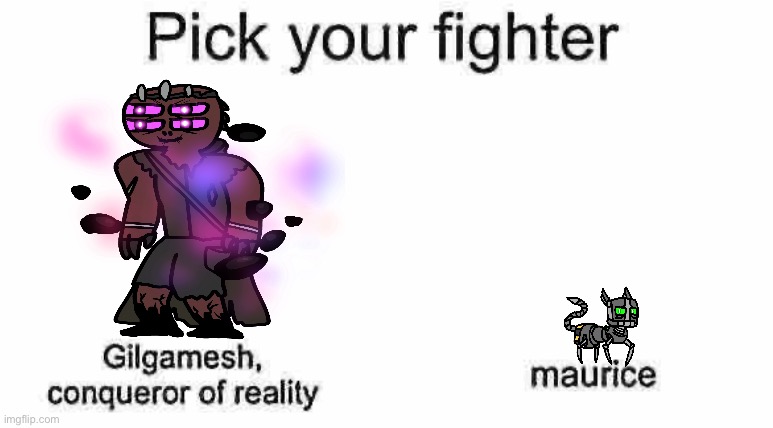 i will continue to post cringe-ass imgflip-bossfights stuff until this gets 5 upvotes | image tagged in pick your fighter | made w/ Imgflip meme maker