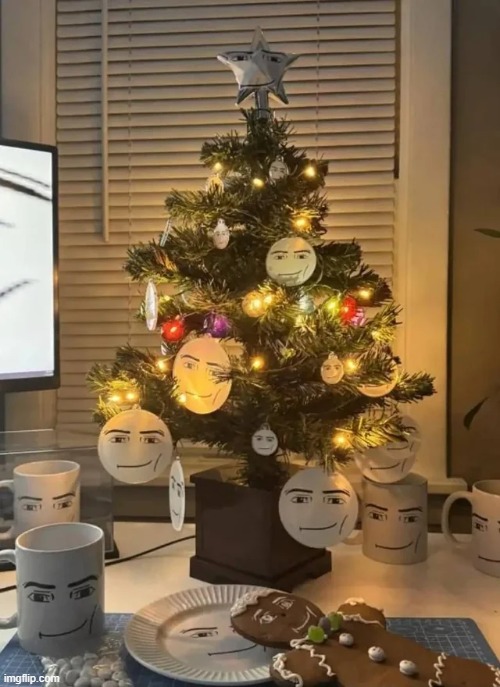 Rate this tree in the comments | image tagged in batman slapping robin,roblox meme,tree,christmas,ass | made w/ Imgflip meme maker