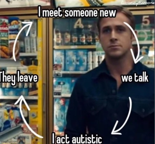 i made this my story, then the girl who left me cuz i acted autistic decided to text me back | made w/ Imgflip meme maker