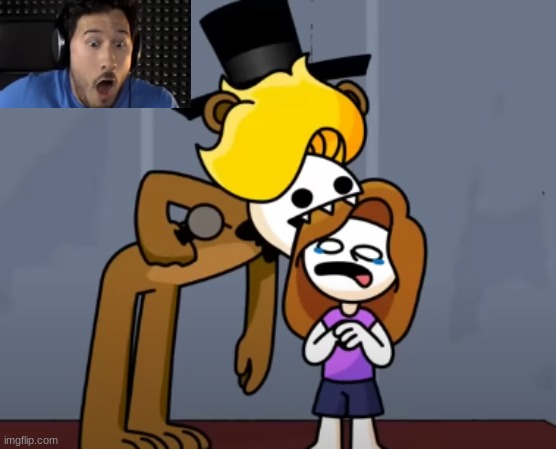 .... | image tagged in fnaf,markiplier,was that the bite of 87 | made w/ Imgflip meme maker