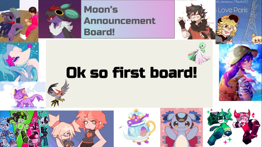 yay | Ok so first board! | image tagged in idk lol | made w/ Imgflip meme maker