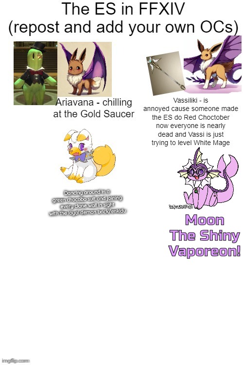 repost time | Moon The Shiny Vaporeon! | image tagged in eeveelutions | made w/ Imgflip meme maker