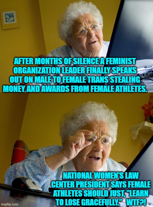 Yep . . . are you women feeling betrayed yet? | AFTER MONTHS OF SILENCE A FEMINIST ORGANIZATION LEADER FINALLY SPEAKS OUT ON MALE TO FEMALE TRANS STEALING MONEY AND AWARDS FROM FEMALE ATHLETES. NATIONAL WOMEN'S LAW CENTER PRESIDENT SAYS FEMALE ATHLETES SHOULD JUST, "LEARN TO LOSE GRACEFULLY."   WTF?! | image tagged in yep | made w/ Imgflip meme maker