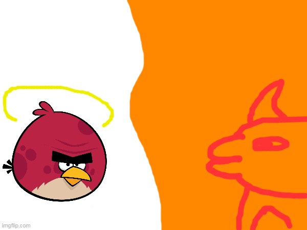 WAIT IS THAT TERENCE FROM ANGRY BIRDS??? | made w/ Imgflip meme maker