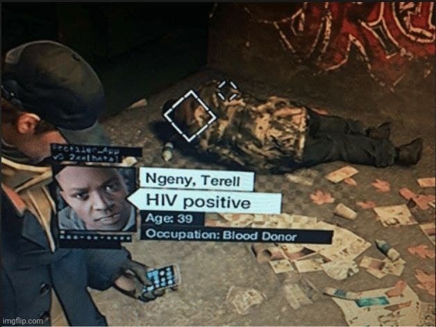 Hol up | image tagged in blood doner | made w/ Imgflip meme maker
