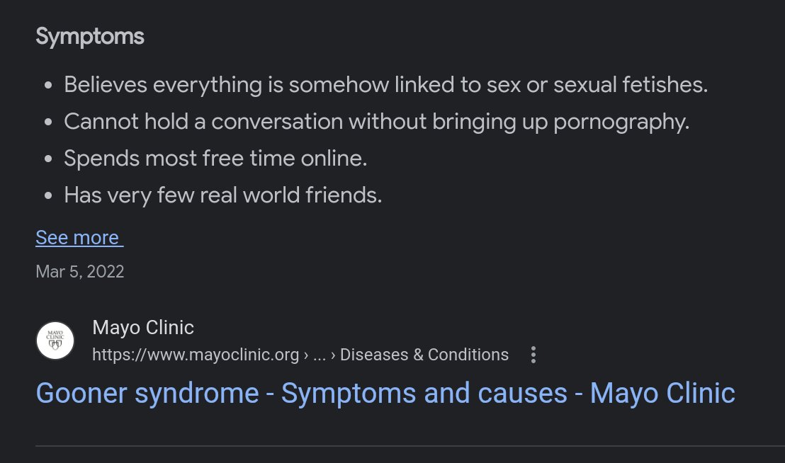 Gooner syndrome Blank Meme Template