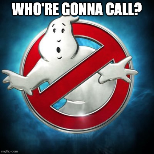 Ghostbusters  | WHO'RE GONNA CALL? | image tagged in ghostbusters | made w/ Imgflip meme maker