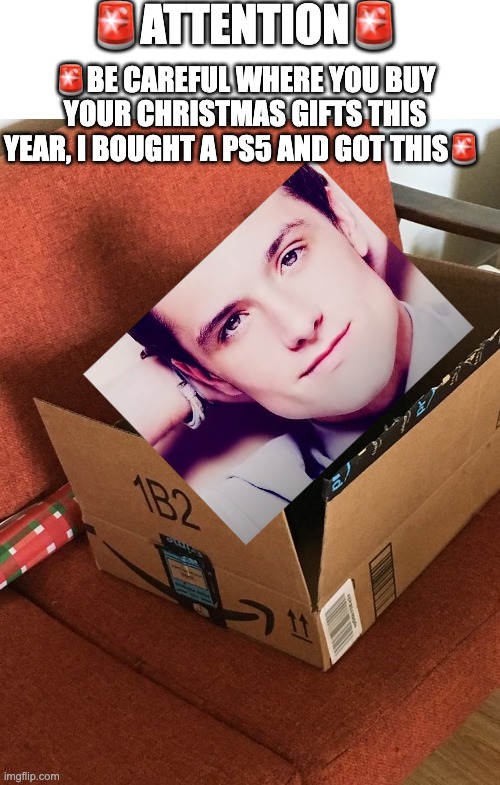 ?WATCH OUT? | 🚨ATTENTION🚨; 🚨BE CAREFUL WHERE YOU BUY YOUR CHRISTMAS GIFTS THIS YEAR, I BOUGHT A PS5 AND GOT THIS🚨 | image tagged in memes,you have been cursed for reading the tags,to break the curse upvote | made w/ Imgflip meme maker
