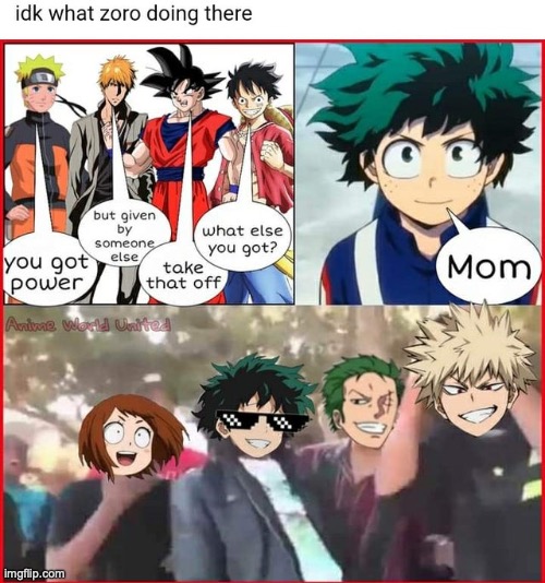 Absolute Violation! | image tagged in mha,emotional damage,parents,anime,repost,burn | made w/ Imgflip meme maker