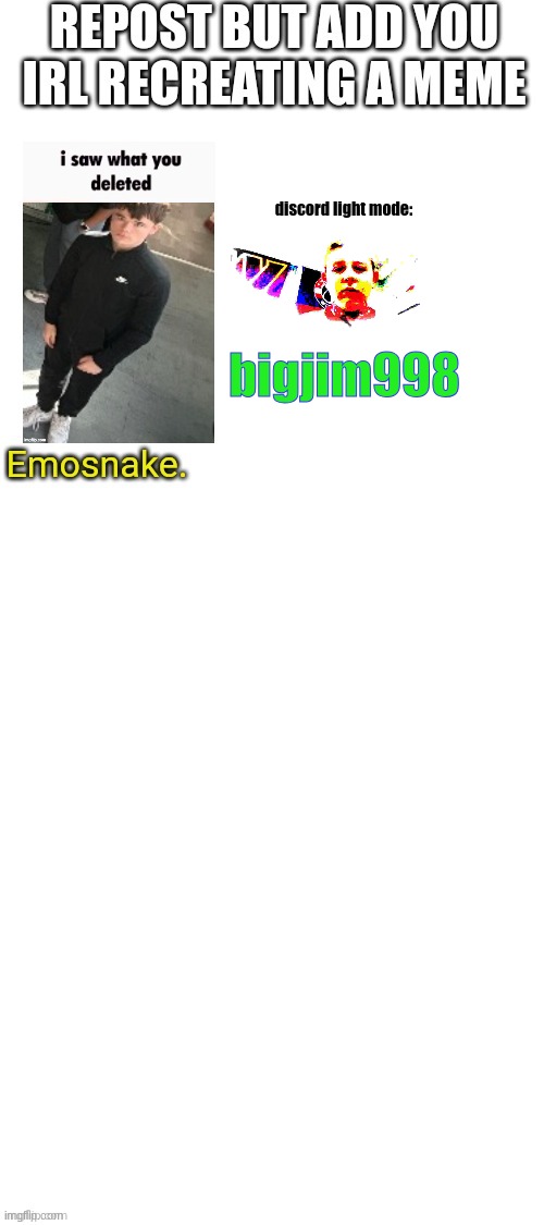 discord light mode:; bigjim998 | made w/ Imgflip meme maker