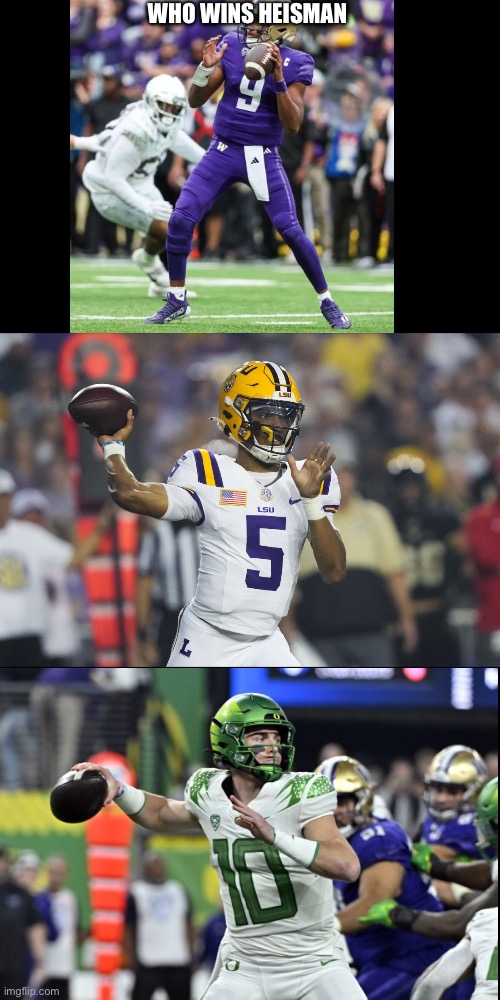 Who wins heisman | WHO WINS HEISMAN | image tagged in award,new york,comments | made w/ Imgflip meme maker