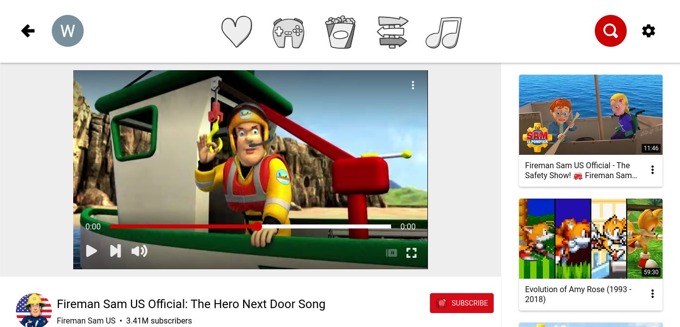 when YouTube Kids loads the wrong text Blank Meme Template