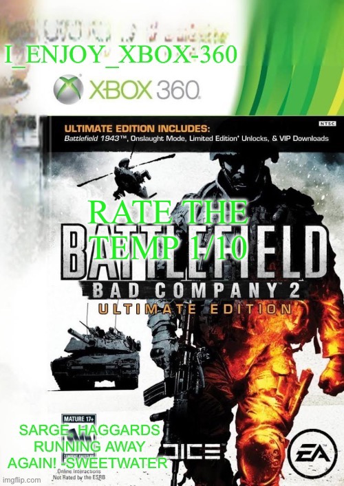 I_enjoy_xbox-360 | RATE THE TEMP 1/10 | image tagged in i_enjoy_xbox-360 | made w/ Imgflip meme maker