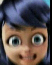 Funny Marinette Image Blank Meme Template