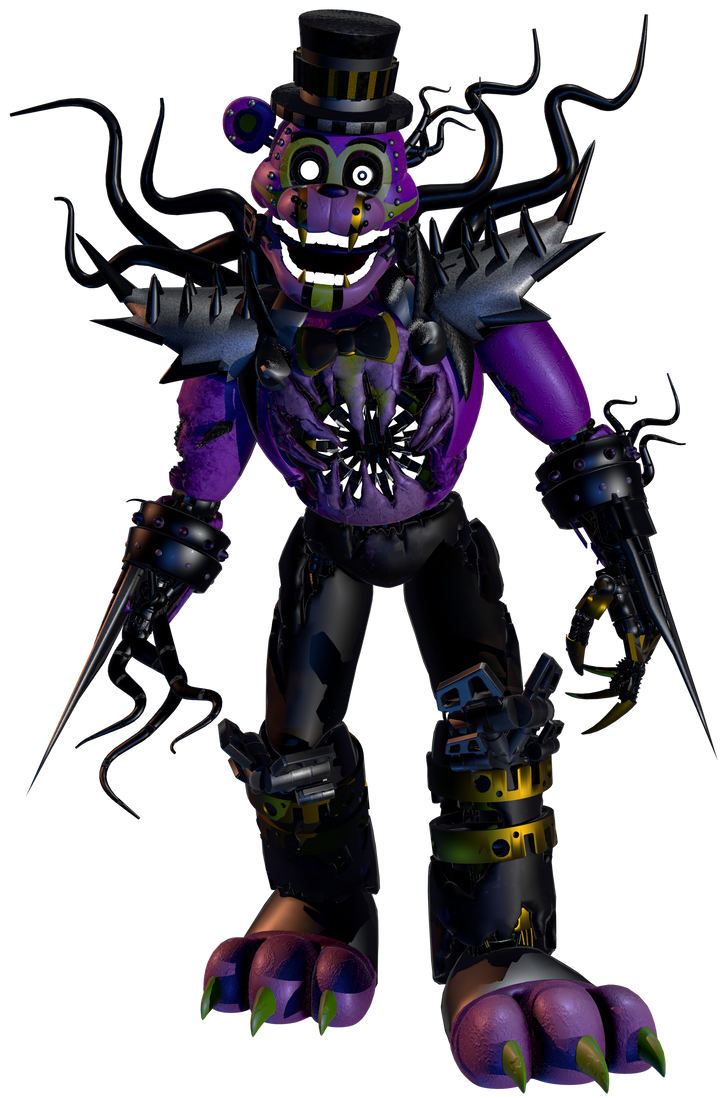 High Quality Shadow Glamrock Freddy Render 1 Blank Meme Template