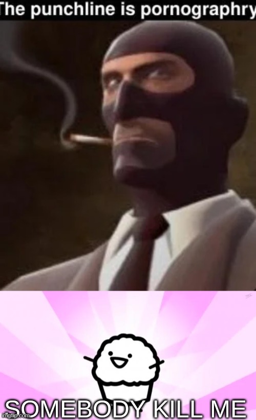 SOMEBODY KILL ME | image tagged in the punchline is pornography,somebody kill me asdf | made w/ Imgflip meme maker