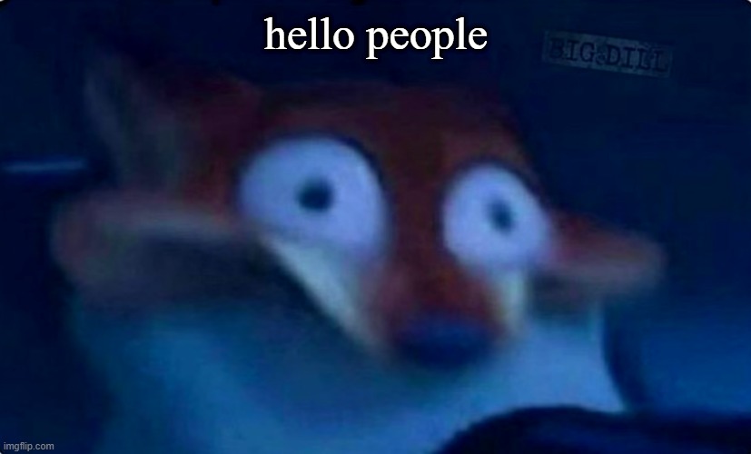 ban | hello people | made w/ Imgflip meme maker