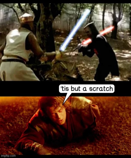 Scratch | image tagged in star wars | made w/ Imgflip meme maker