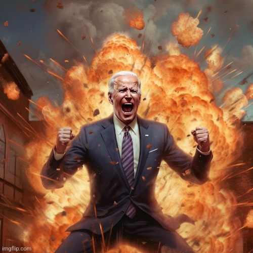 BIDEN BLAST | image tagged in biden blast | made w/ Imgflip meme maker
