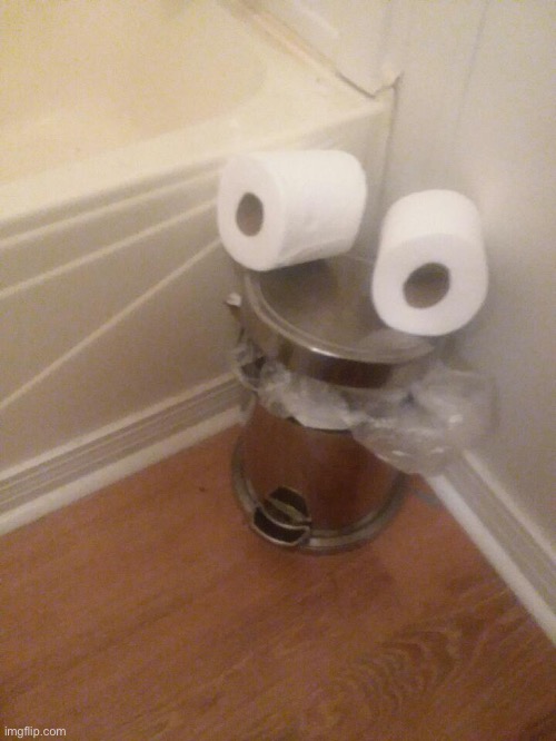 Wholesome Trashcan | image tagged in wholesome trashcan | made w/ Imgflip meme maker