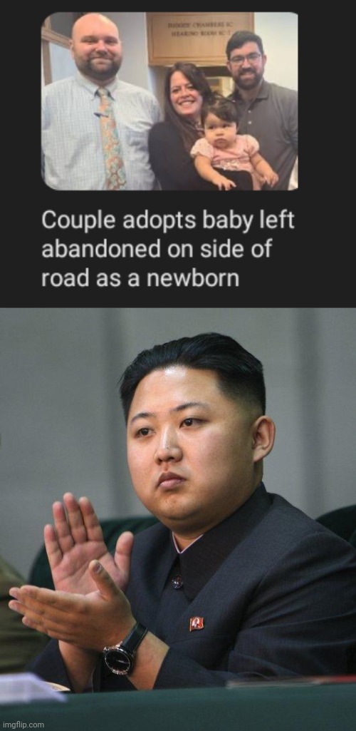 Baby | image tagged in kim jong un,baby,newborn,memes,adopt,wholesome 100 | made w/ Imgflip meme maker