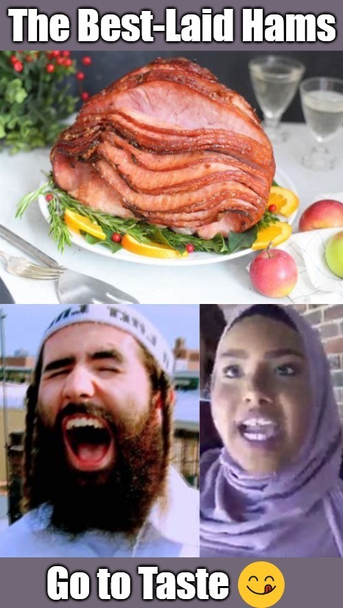 Hambones Brigade | image tagged in holiday meals,halal,punny memes,kosher,eyeroll meme,layered silliness | made w/ Imgflip meme maker