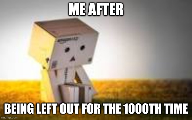 we feel you | ME AFTER; BEING LEFT OUT FOR THE 1000TH TIME | image tagged in memes | made w/ Imgflip meme maker