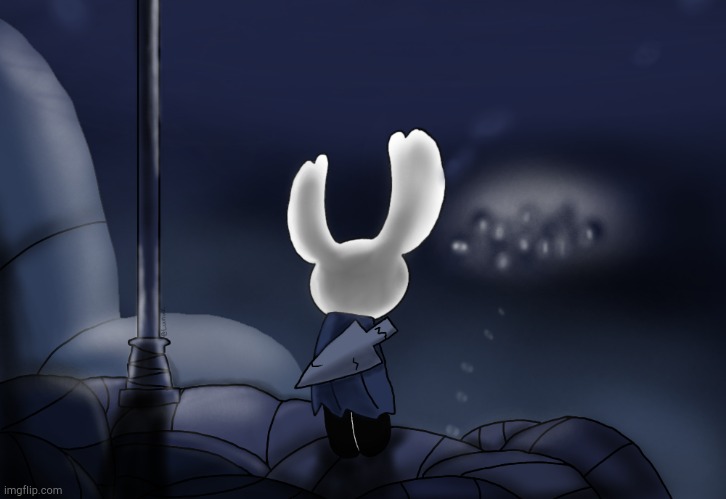WHOA!!!!!! A DRAWING LUNAR ACTUALLY PUT EFFORT INTO?!?! *gaggag* | image tagged in hollow knight,enter hallownest,or something like that,idklol | made w/ Imgflip meme maker