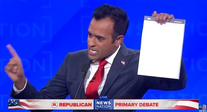 Vivek's Notepad Blank Meme Template