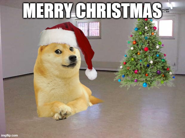MERRY Christmas | MERRY CHRISTMAS | image tagged in empty room,christmas | made w/ Imgflip meme maker