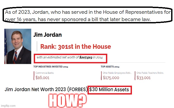 jim jordan | HOW? | image tagged in jim jordan,kevin mccarthy,speaker,speaker of the house,republican | made w/ Imgflip meme maker