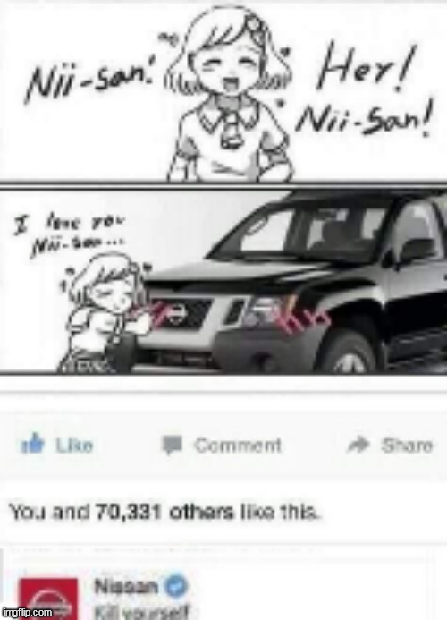 W nissan | image tagged in nissan | made w/ Imgflip meme maker